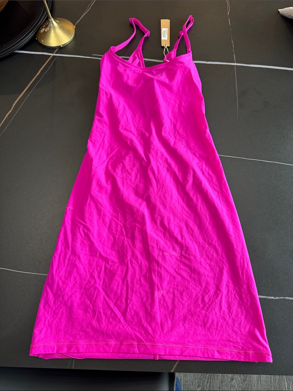 SKIMS Fuchsia Pink Slip Chemise